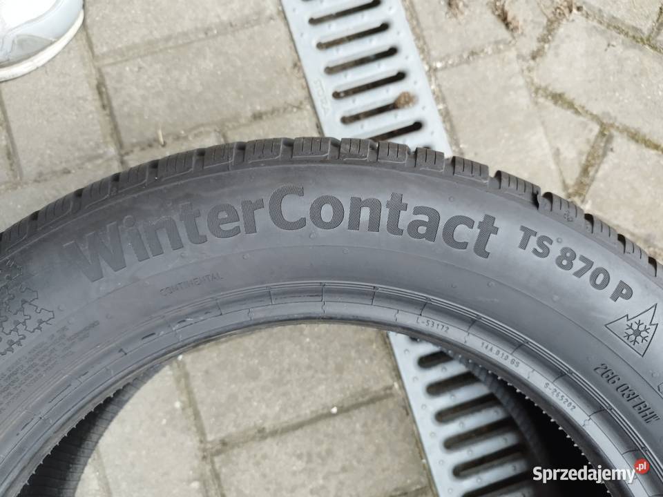 Opony zimowe Continental 225 55 R17 z 2023 r