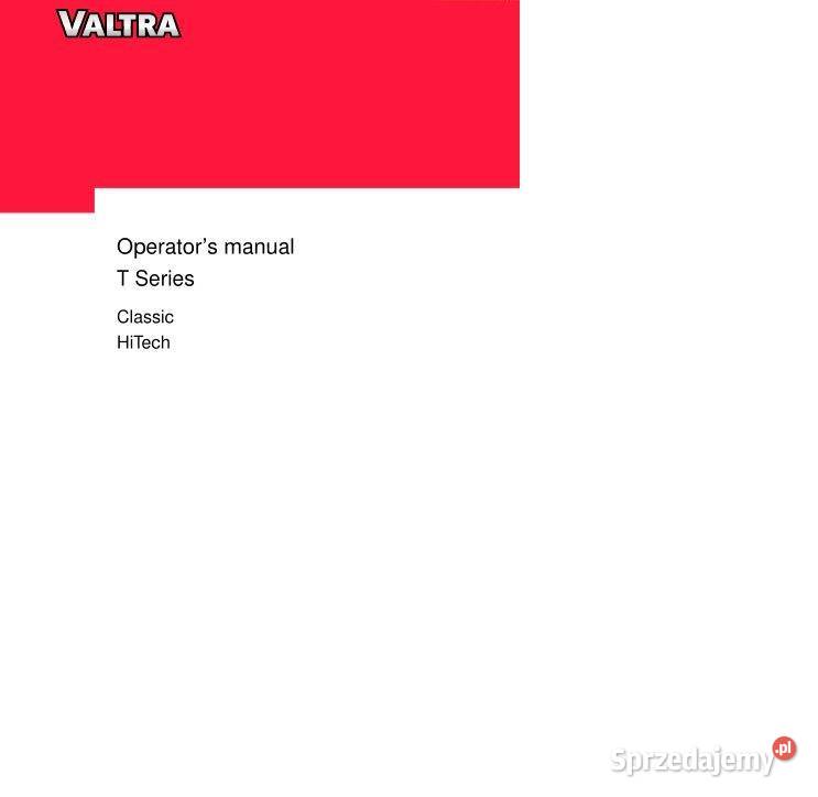 VALTRA T121C T131C T161C T171C T121H T131H świętokrzyskie Kielce