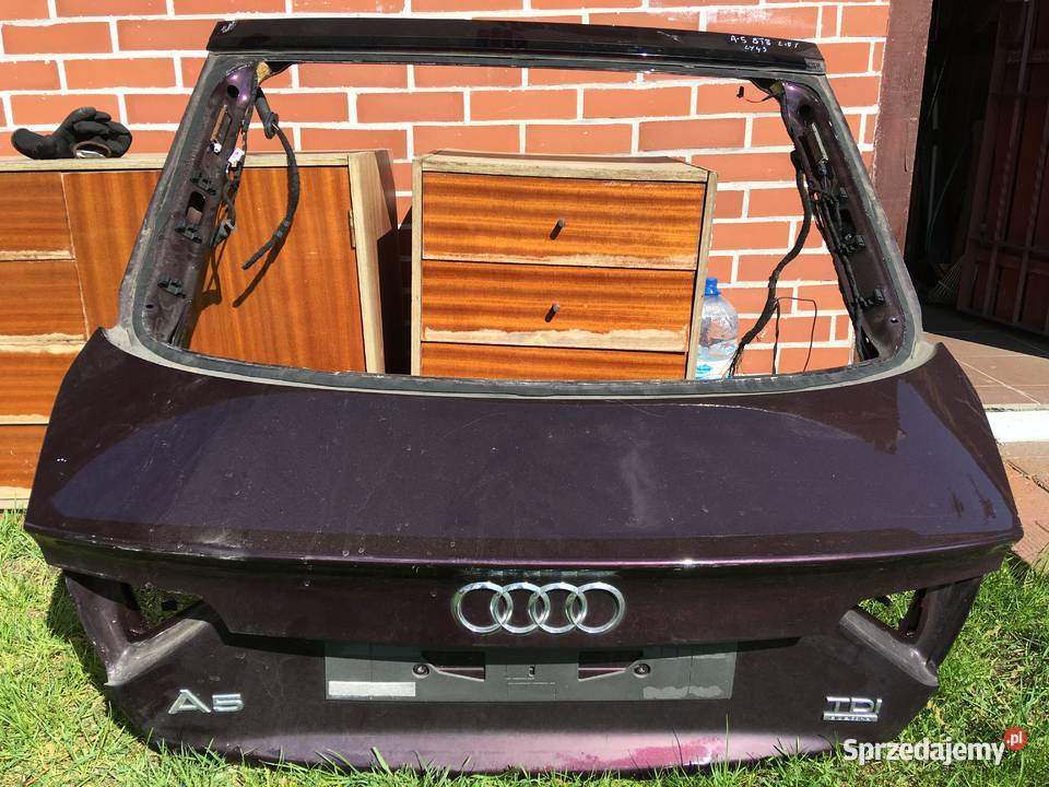 KLAPA BAGAŻNIKA AUDI A5 8T SPORTBACK lift Szczecin sprzedam