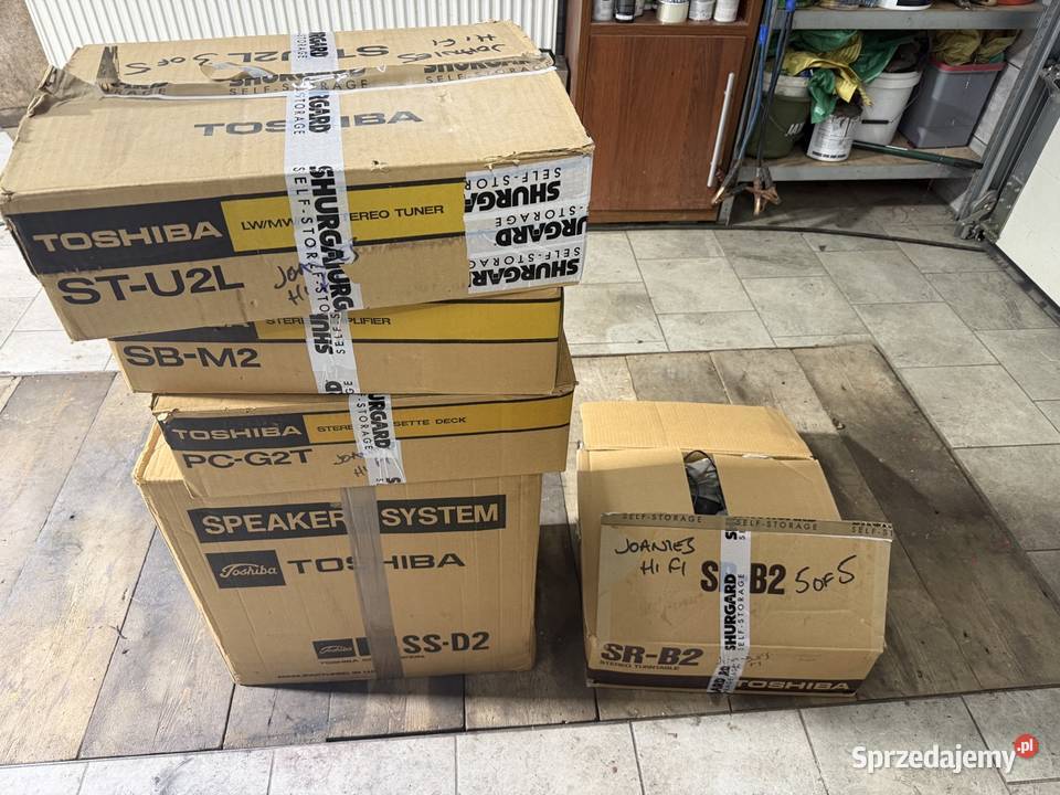 Gramofon stereo składanka TOSHIBA stan super