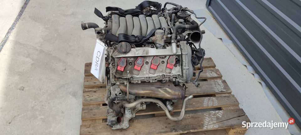 SILNIK KOMPLETNY AUDI A8 D4 42 FSI CDRA KOMPLET Przystajń sprzedam