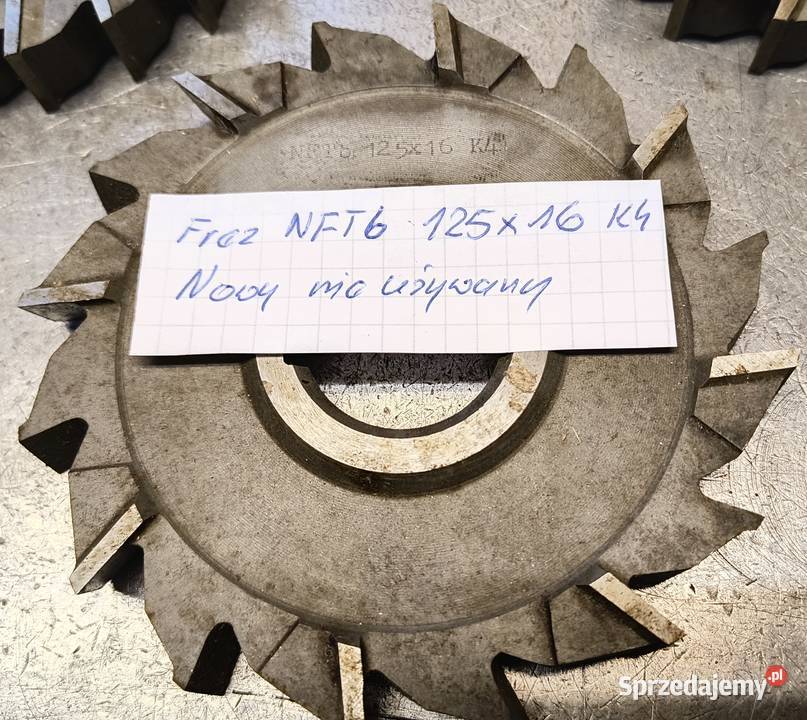 Frez NFTb 125x16 K4 Bielsko-Biała