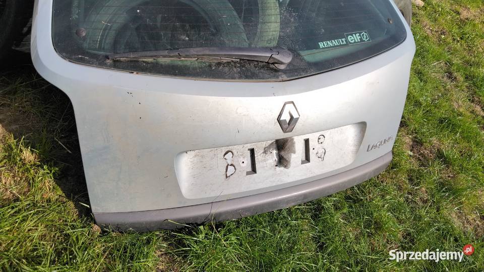 Pokrywa bagażnika zderzaki LAGUNA II kombi TEB64 Częstochowa