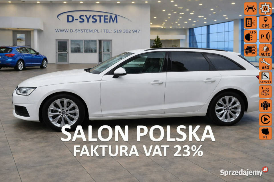Audi A4 Avant 2020 Salon Polska 1Właściciel ledy A4