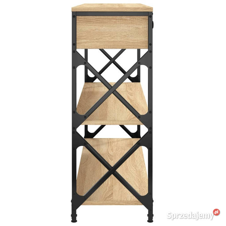 Stolik konsolowy dąb sonoma 100x28x75 WM834191 Stoły Warszawa