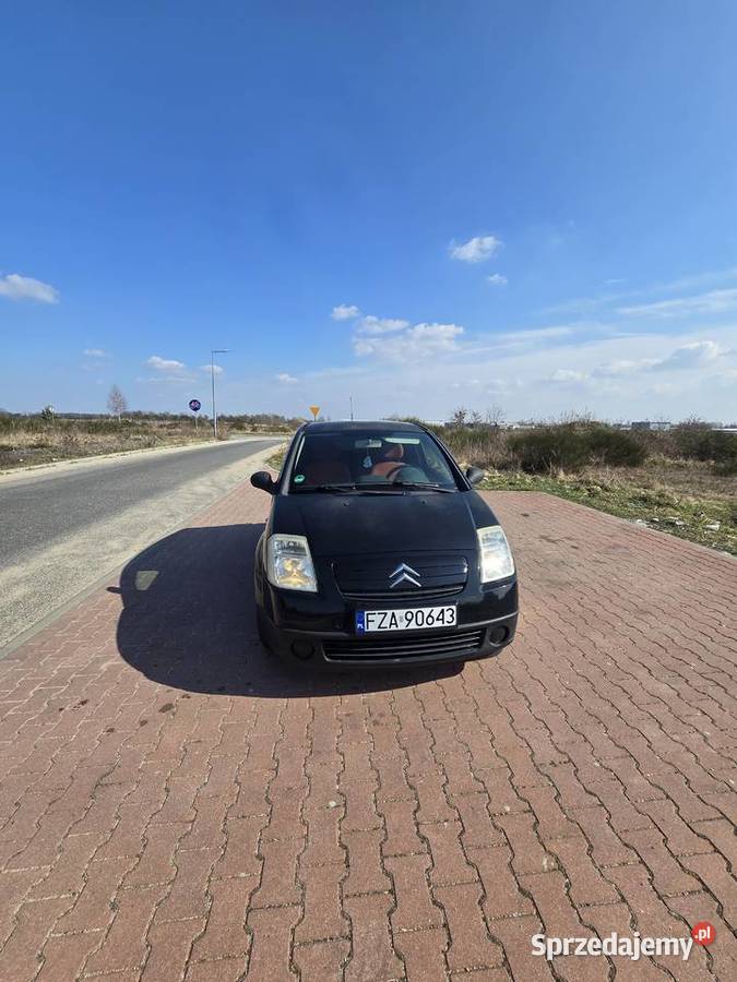 Sprzedam citroen c2 2003r 11 benzyna aluklima Rok produkcji 2003 Żary
