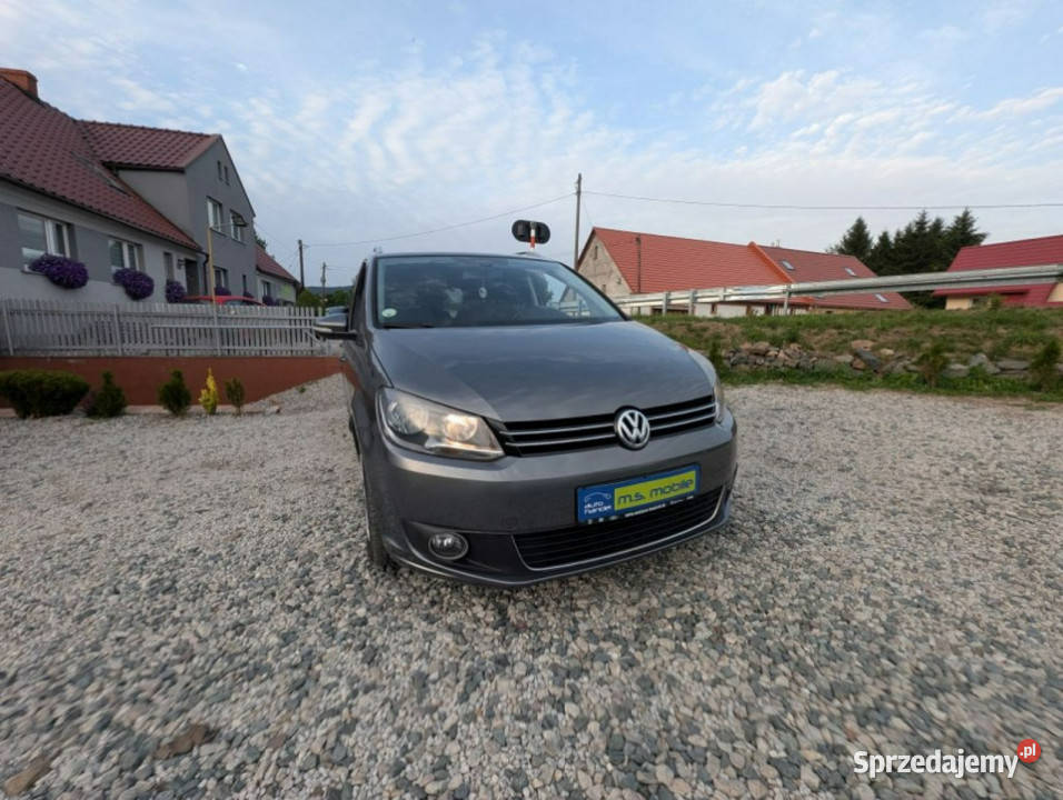 Volkswagen Touran TDi auto bez korozji Highline szary Touran Kamienna Góra
