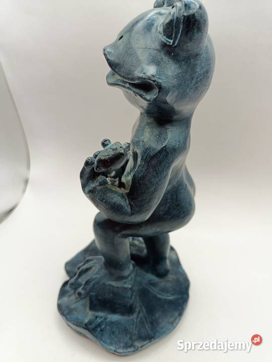 Figurka żaba orkiestra ogrodowa żywica masa Rzeźby i figury Zamość