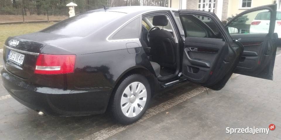 Audi A6 C6 limuzyna 20tdi 140 manuał czarny MP3
