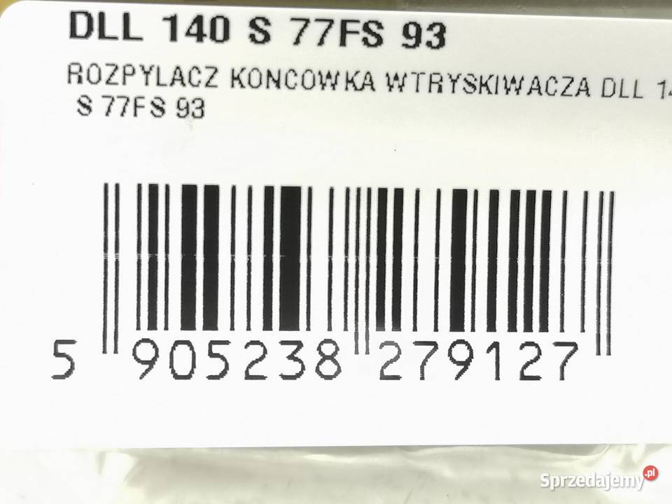 ROZPYLACZ KOŃCÓWKA WTRYSKIWACZA DLL 140 S 77FS