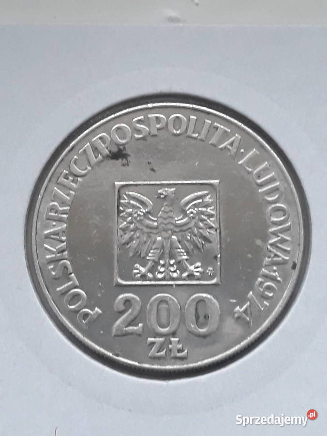 200 XXX Lat PRLu 1974 r 8 menniczy Konin