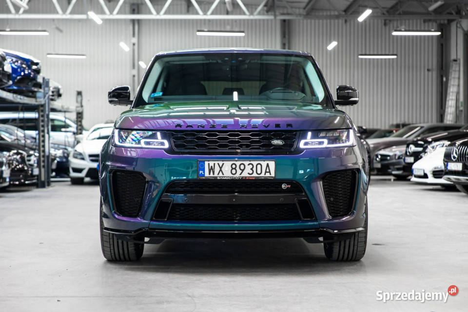 Land Rover Range Rover Sport SVR 50 V8 575 światła LED Węgrzce