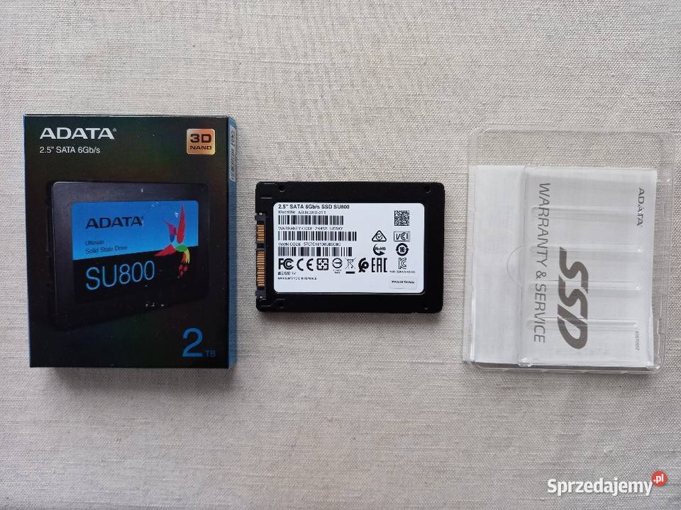 Dysk SSD 2TB ADATA SU800 SATA 25cala Tomaszów Lubelski