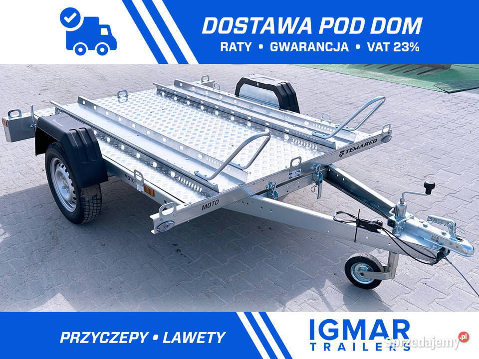 TEMARED MOTO 2 przyczepa motocyklowa DMC 750
