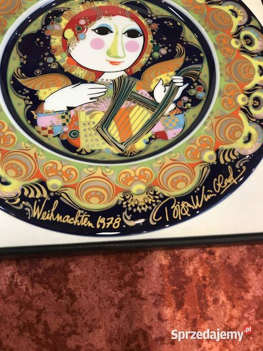 Talerz dekoracyjny Rosenthal Bjrn Wiinblad 1978r Kielce