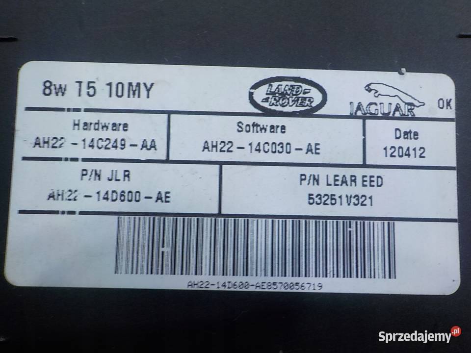 RANGE ROVER SPORT I LIFT 30 D 12r modul fotela Suków sprzedam