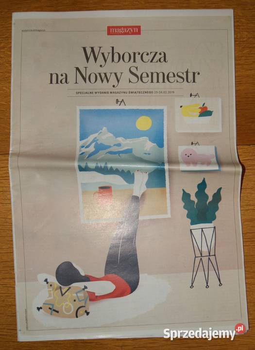 Magazyn Świąteczny Wyborcza na Nowy Semestr Parczew sprzedam