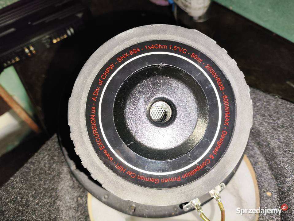 Skrzynia basowa bassowa tuba subwoofer Excursion Niegowonice