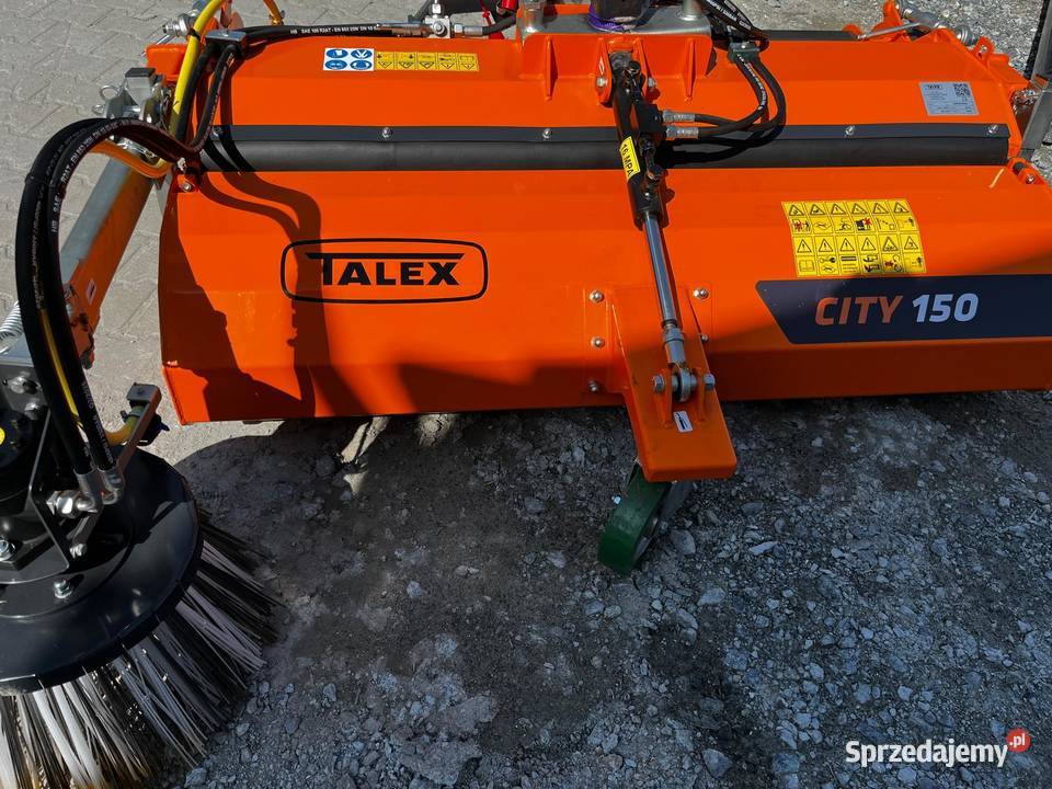 Zamiatarka 150m CITY 450 szczbok Talex Na Kościerzyna