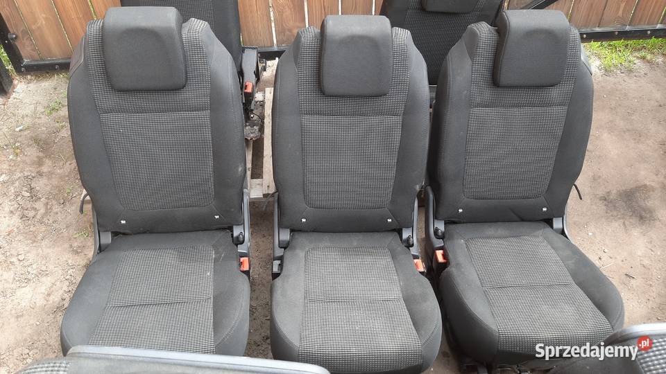 komplet foteli 7 miejsc Peugeot 5008 I pasy dolnośląskie Dębno