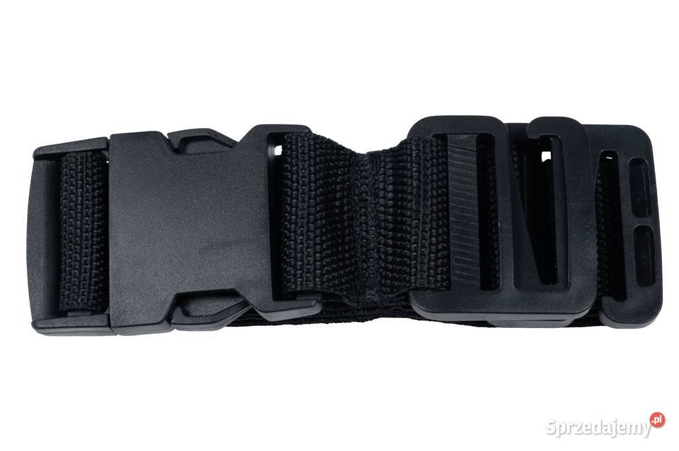 Klęcznik składany ogrodowy czarny z 2 torbami na