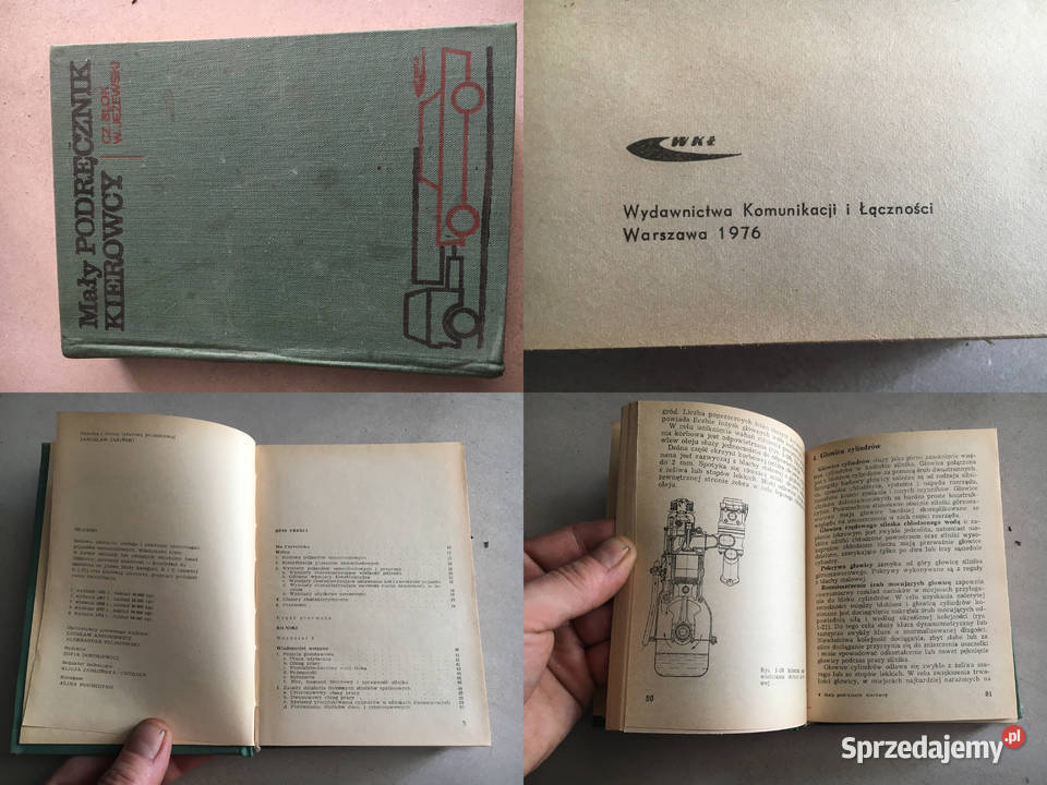 Mały podręcznik kierowcy Antykwariat wielkopolskie Łęczyca sprzedam