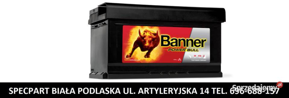 Akumulator Banner Power Bull 80Ah 700A EN PRAWY Biała Podlaska sprzedam