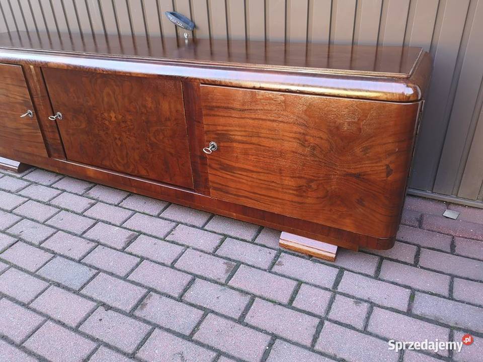 Komoda RTV ARTDECO Niska Orzech 202 Zgrabna wielkopolskie Swarzędz