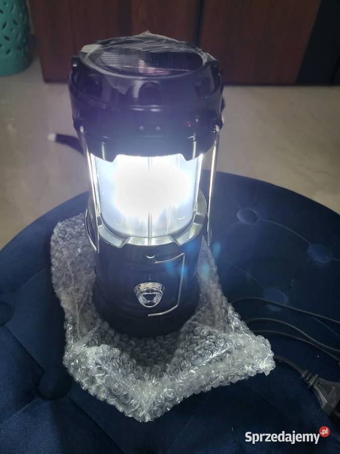 Lampa Latarka LED Kempingowa Solarna USB sprzedam