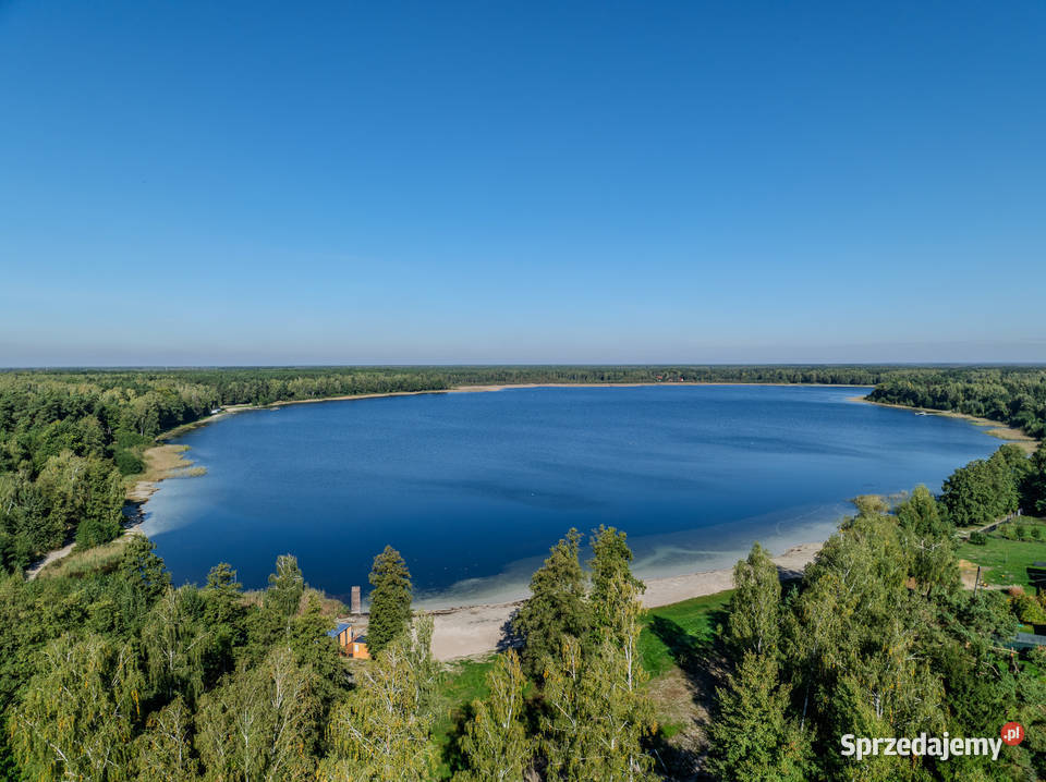 Jezioro Piaseczno działki plaży miejscowość
