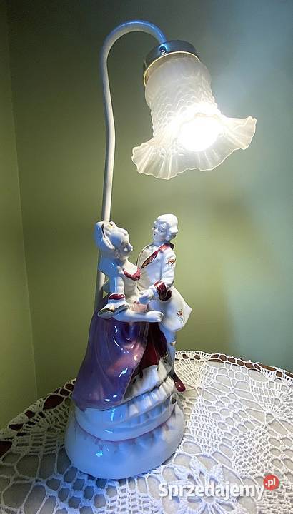 Figuralna ceramiczna lampka nocna Warszawa