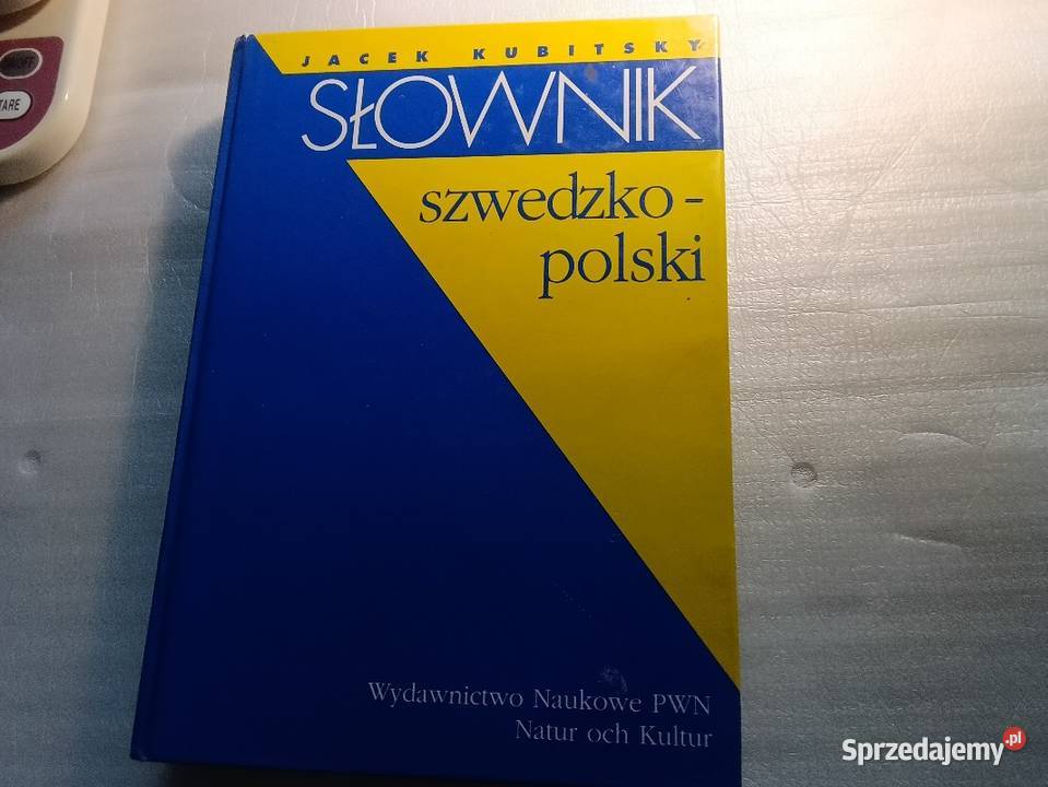 Słownik szwedzkopolski twarda Marki