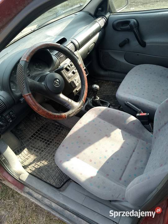 Sprzedam opel corsa wiśniowy