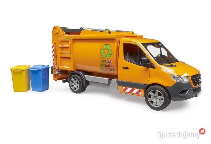 BRUDER Śmieciarka komunalna Mercedes Benz 02682 Wieluń sprzedam