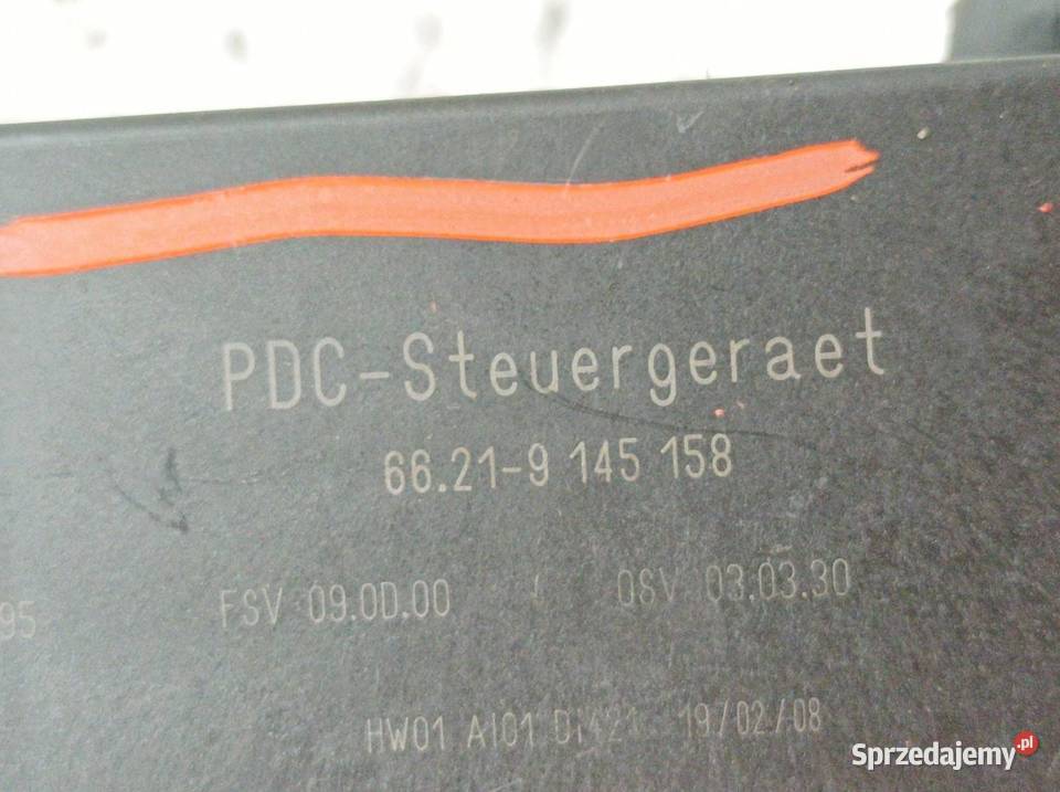 MODUŁ PDC PARKOWANIA 9145158 Bmw Seria 6 II Motoryzacja świętokrzyskie