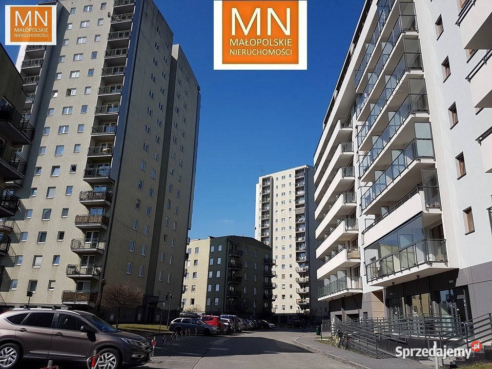 Mieszkanie 51m2 2pokojowe Kraków Liczba pokoi 2