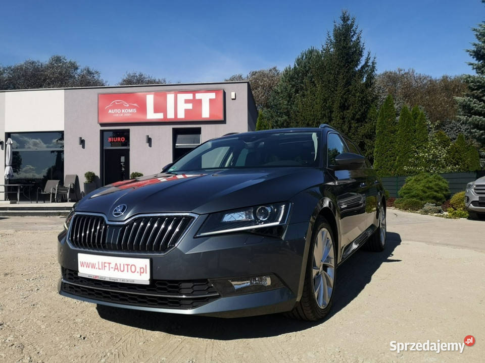 koda Superb 20 TDI 150 Klimatr Tempomat Nawi Strzegom