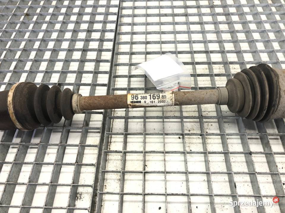 PÓŁOŚ LEWY PRZÓD CITROEN C3 9638016980 14 73 sprzedam