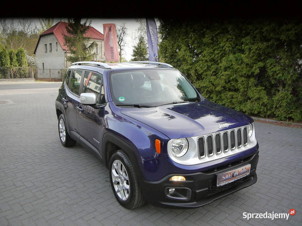 Jeep Renegade 100 Stan Idealny 100bezwypadkowy z czujnik martwego pola Częstochowa sprzedam