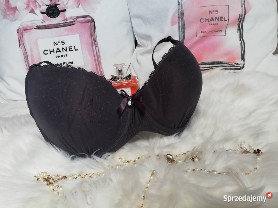 biustonosz szary usztywniany kolekcja Britney Warszawa