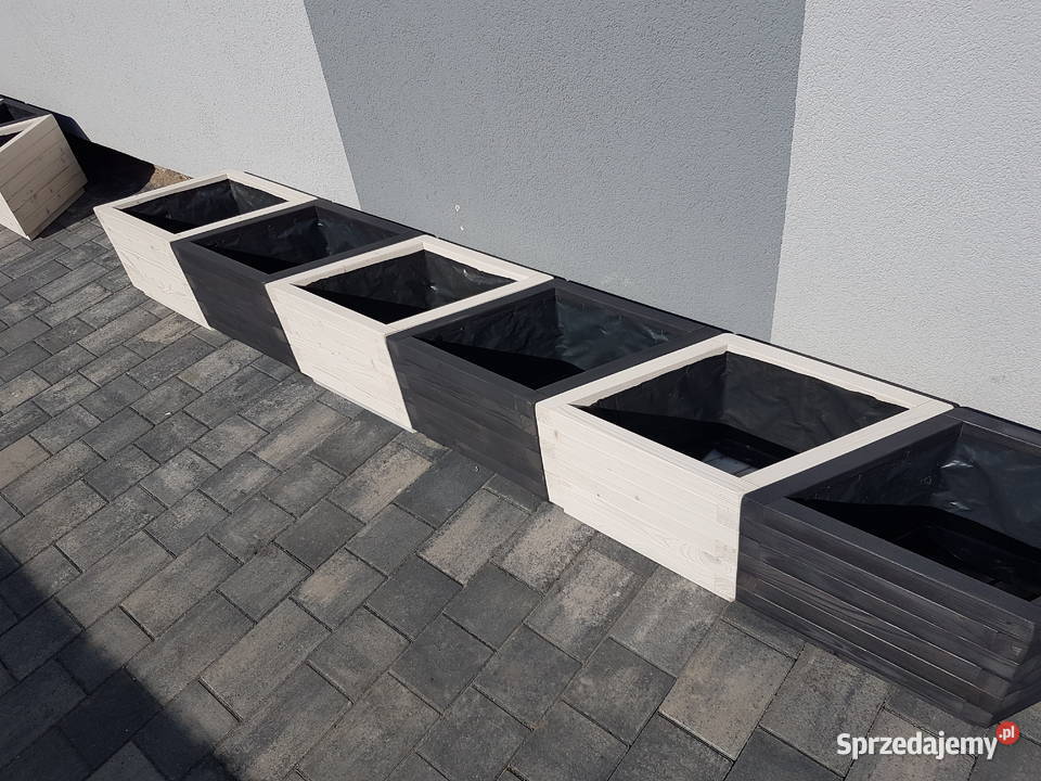 Donica drewniana ogrodowwa romb małopolskie Kraków