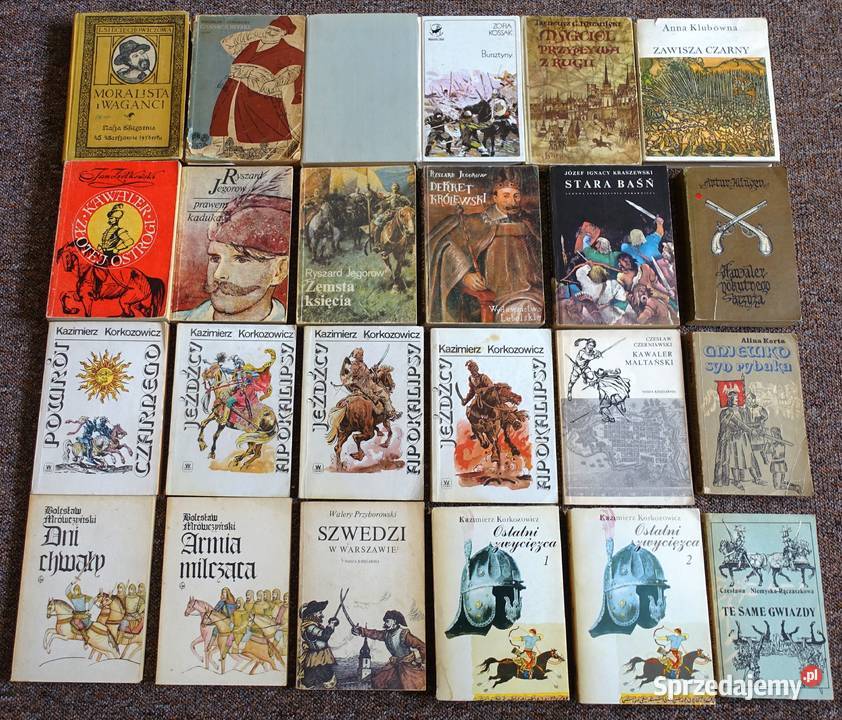 Powieści historyczne Zestaw 25 Proza i poezja Kętrzyn