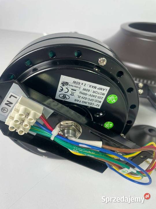 Wentylator sufitowy EVERETT DARK EspressoMahoń Rzeszów sprzedam