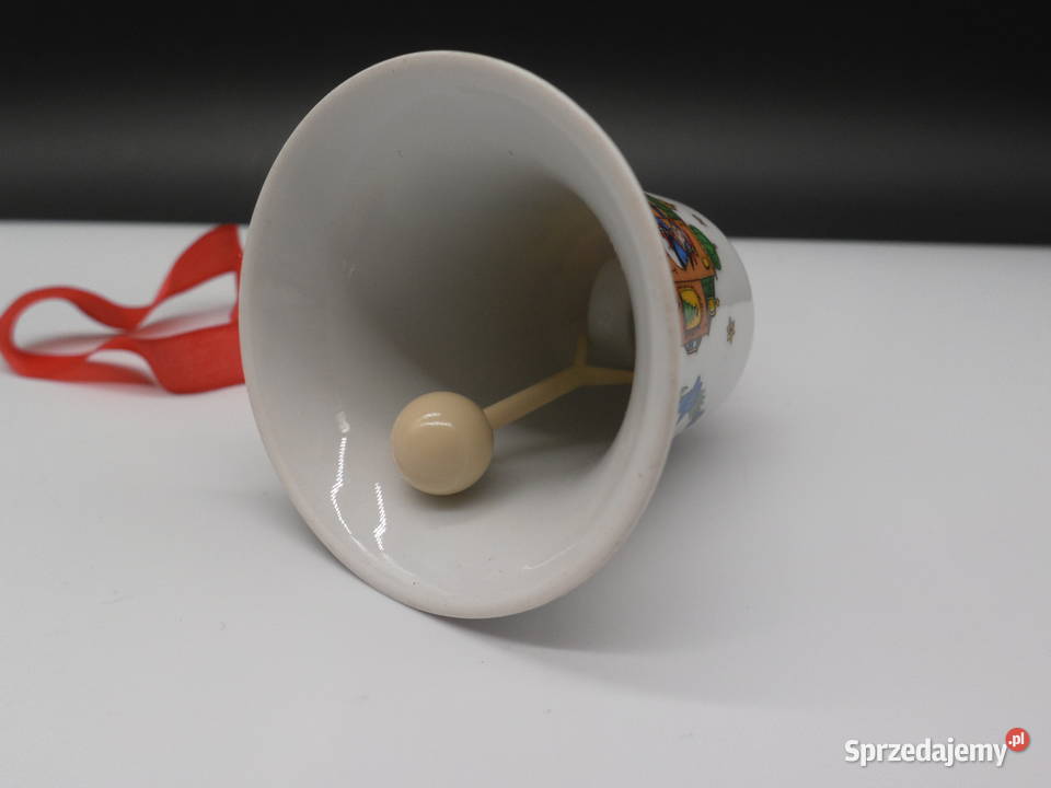 Porcelanowy Dzwonek Świąteczny Hutschenreuther Raszków