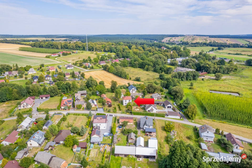 Słoneczny dom położony w spokojnej okolicy Narol 1900m2 Zamość