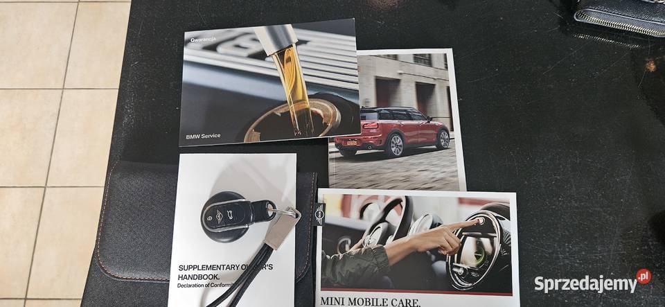 MIni Clubman 15 Automat 136Salon Polska immobilizer Częstochowa