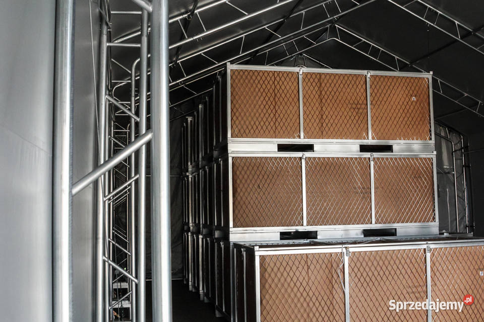 8x8m Namiot kratowy solidna hala magazynowa Katowice