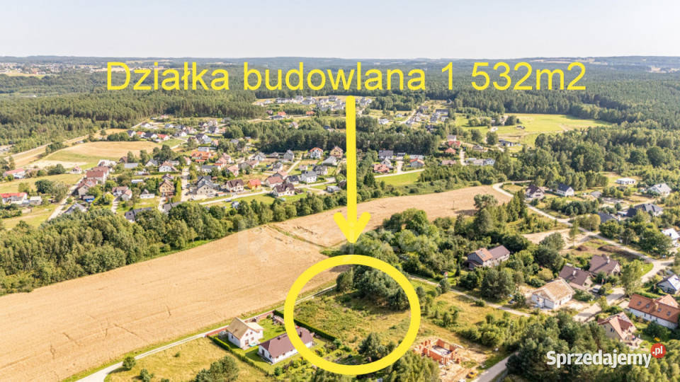 Grunt 1532m2 Gościcino pomorskie