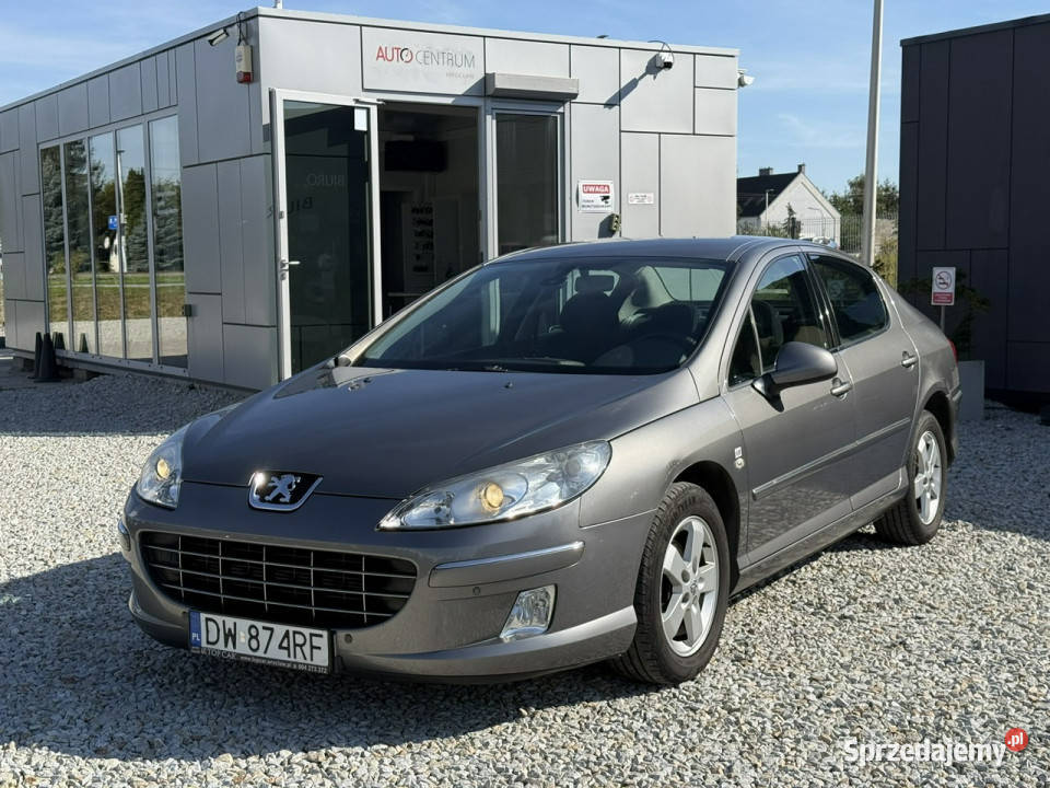 Peugeot 407 20HDi 140 Salon Polska FVMarża szary Wrocław