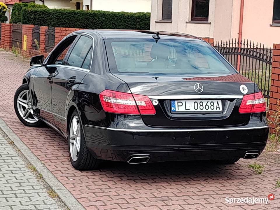 MERCEDES E 220 AVANGARDE ASR (kontrola trakcji) wielkopolskie Leszno